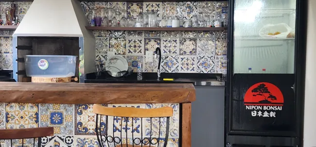 Gastronomia e convivência — Detalhe do espaço gastronômico