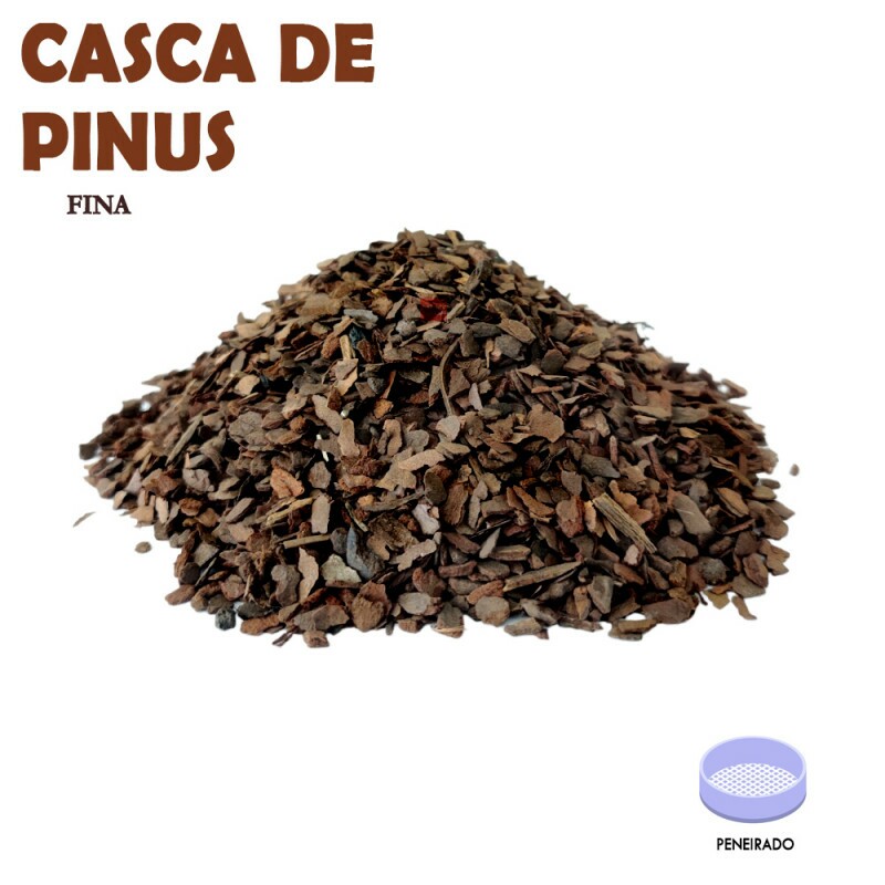 Casca de Pinus Fina