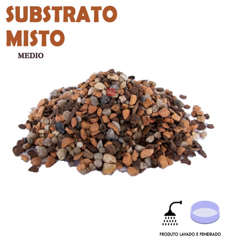 Substrato Misto Médio 