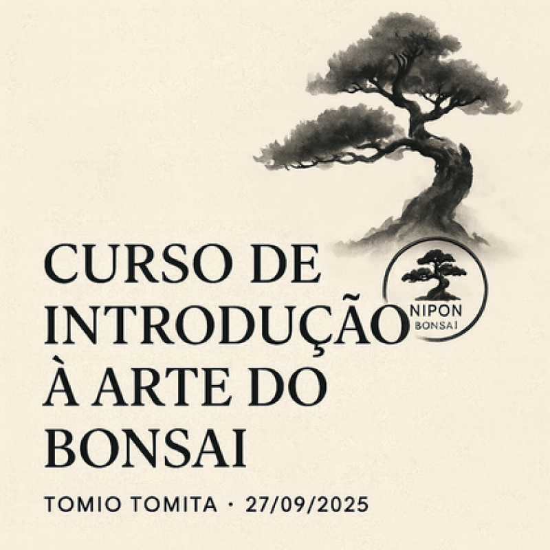 Curso de Introdução a Arte do Bonsai  dia 27/09/2025