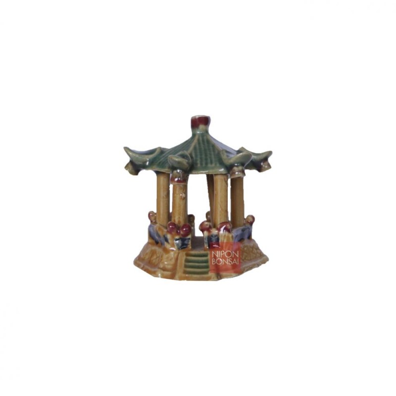 Gazebo Chinês em Cerâmica 7cm