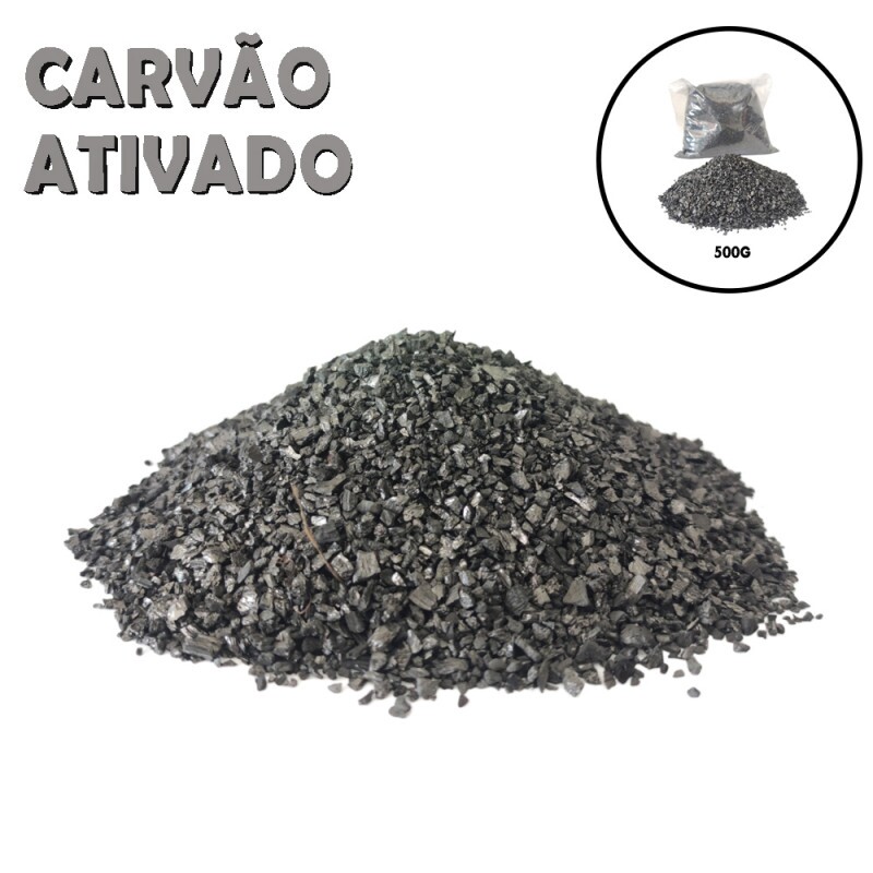 Carvão Vegetal Ativado 500g